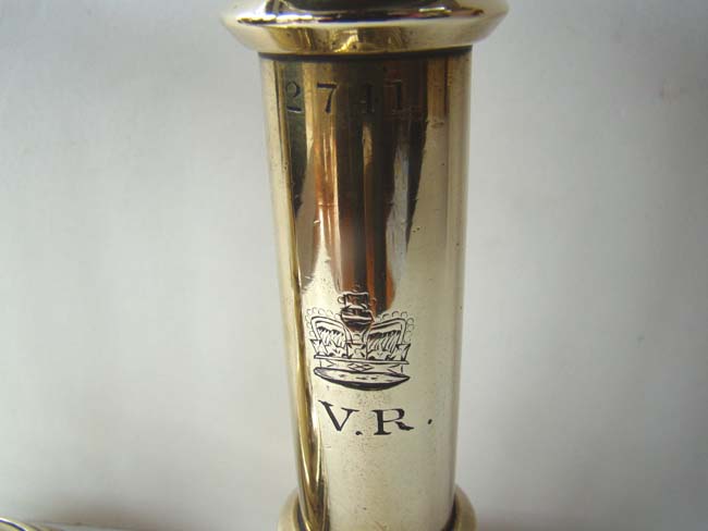 A fine pair of Britsh Army 'Cavalry' Campaign style Candlesticks circa 1860 — image 3